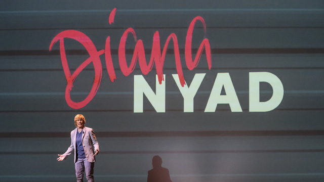 Preview Diana Nyad's speech on never giving up